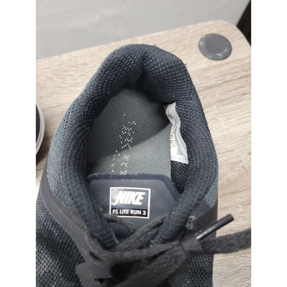 Nike FS Lite Run 3 Black White Running Shoes Size Womens 6.5 807145-001 - Picture 9 of 14